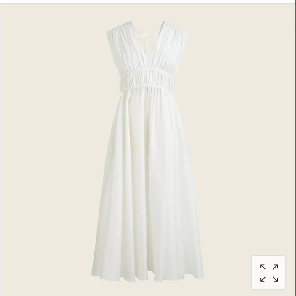 Silk Midi Dress by J.Crew